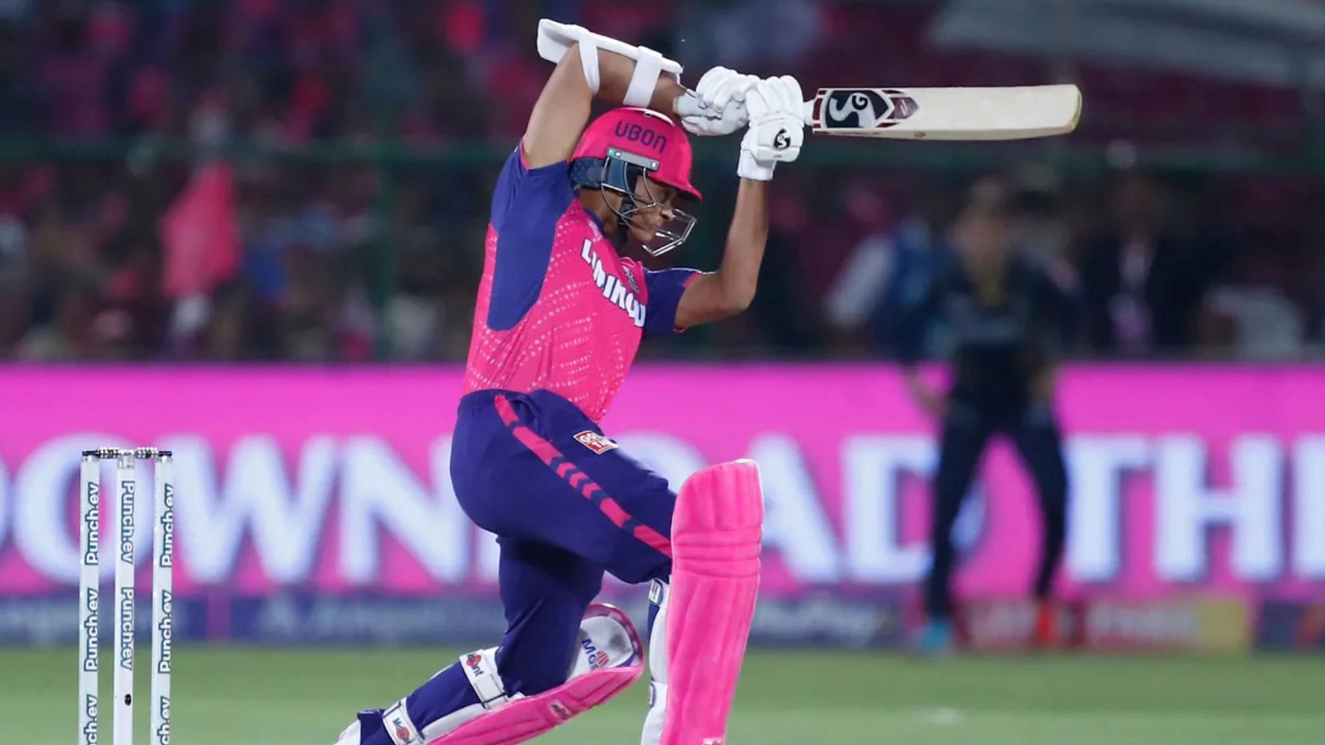 Yashasvi Jaiswal in action (Credits: iplt20.com)